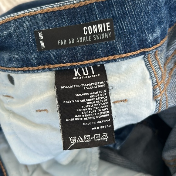 KUT FROM THE KLOTH CONNIE SKINNY JEANS - Picture 7 of 7
